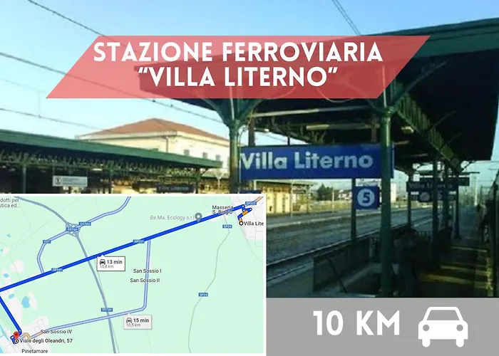 & Sea Tra Napoli E Caserta Apartament Castel Volturno